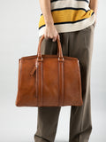 QUENTIN 01 - Brown Leather tote bag  Officine Creative - 12