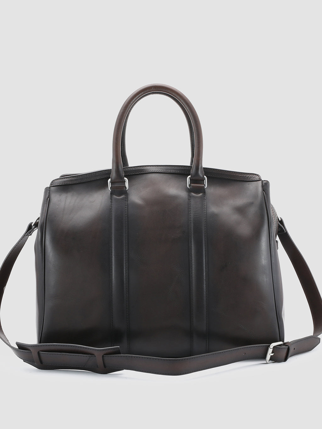 QUENTIN 01 - Brown Leather tote bag  Officine Creative - 10