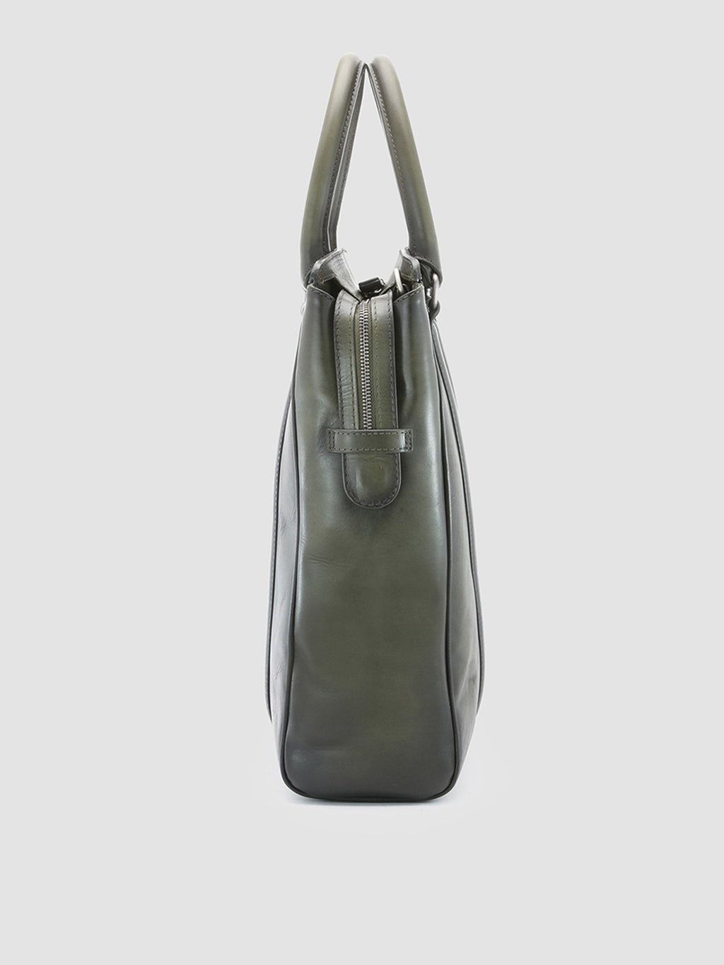 QUENTIN 02 - Green Leather tote bag  Officine Creative - 3