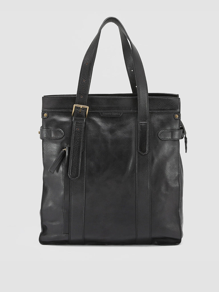 RARE 23 - Black Leather Handbag  Officine Creative - 1