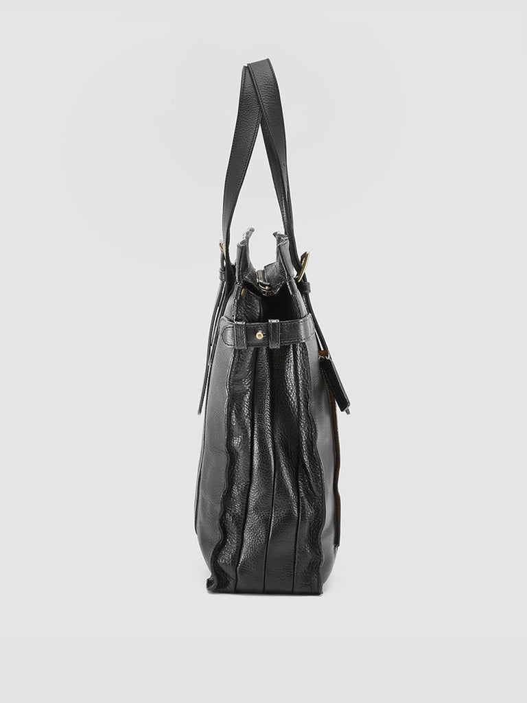 RARE 23 - Black Leather Handbag  Officine Creative - 3