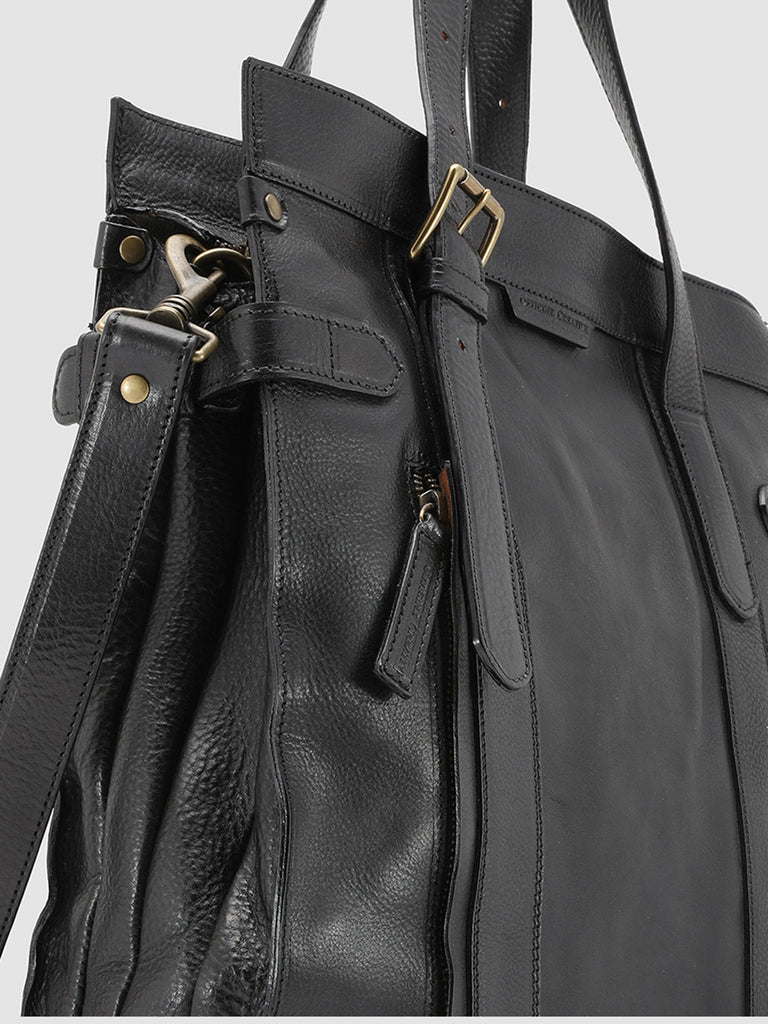 RARE 23 - Black Leather Handbag  Officine Creative - 2