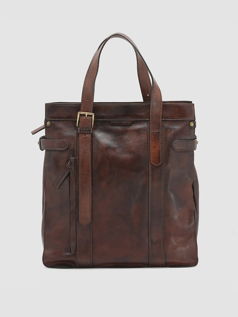 RARE 23 - Brown Leather Handbag  Officine Creative - 1