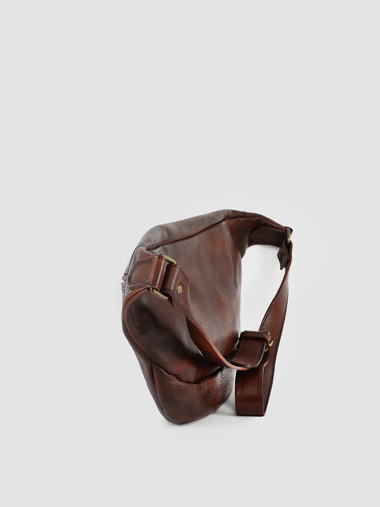 RARE 28 - Brown Leather Waist Belt  Officine Creative - 5