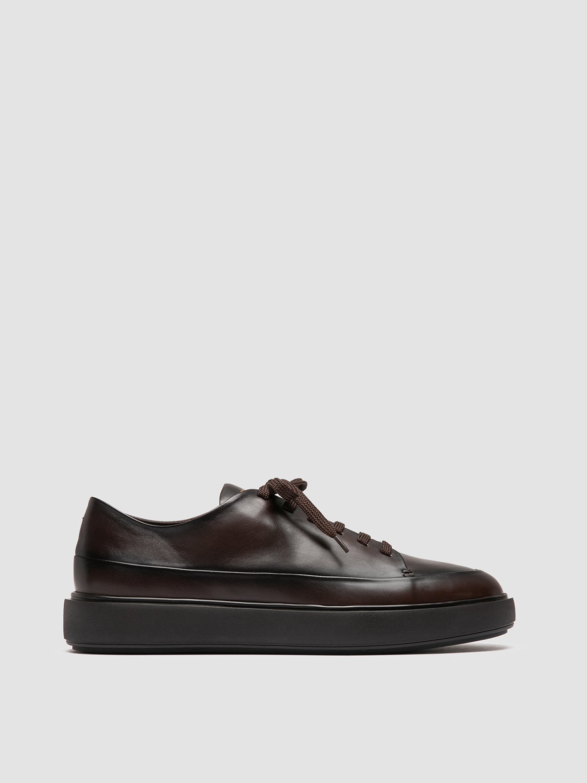 Officine Creative RELEASE 001 Sneaker Basse in Pelle Marrone