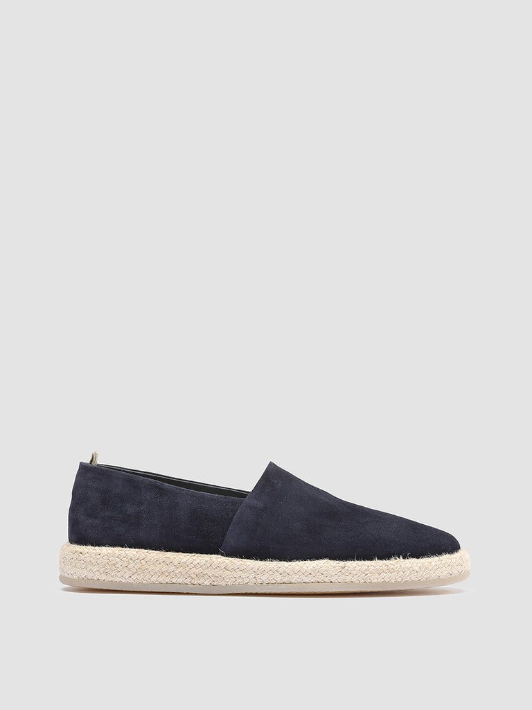 ROPED 001 - Blue Suede Loafers
