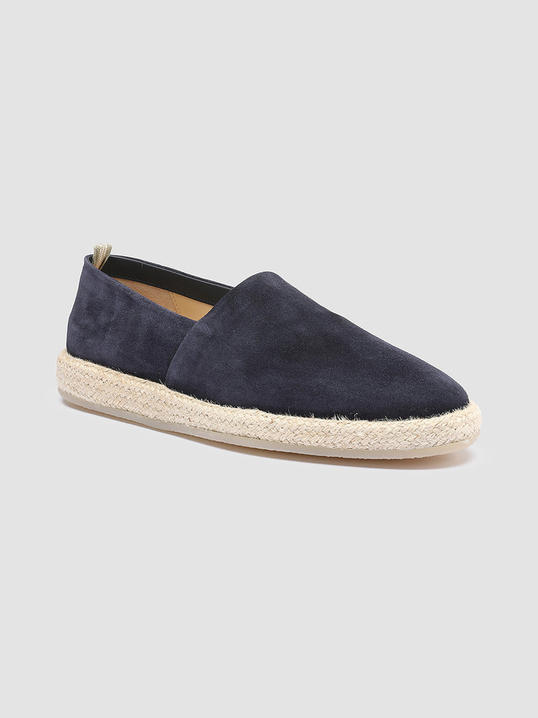 ROPED 001 - Blue Suede Loafers Men Officine Creative - 3