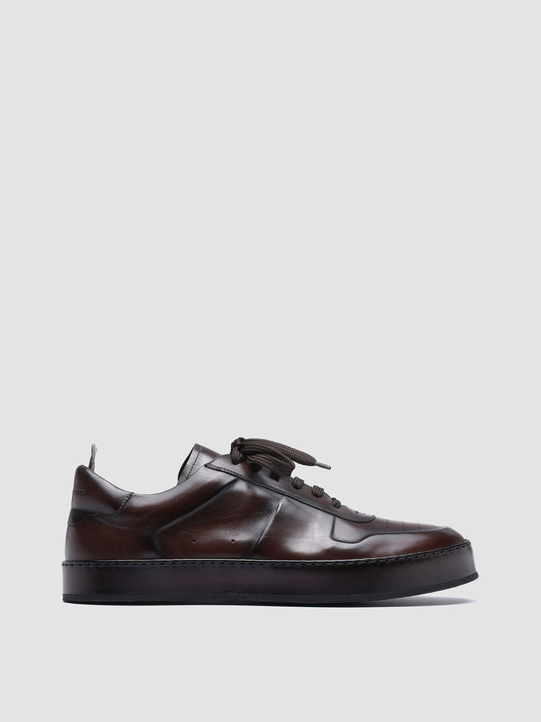 PROJECT 203 - Brown Leather Sneakers Men Officine Creative - 1