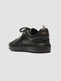 PRIMARY 001 - Black Leather Sneakers Men Officine Creative - 4