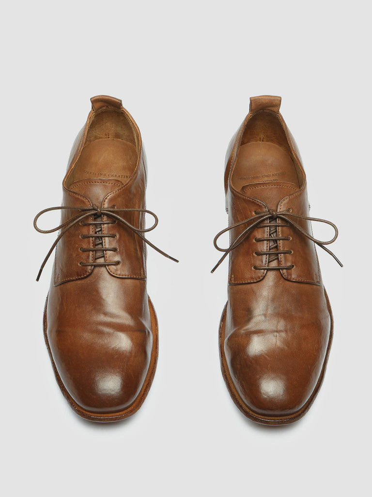 STEREO 003 - Brown Leather Oxford Shoes Men Officine Creative - 9