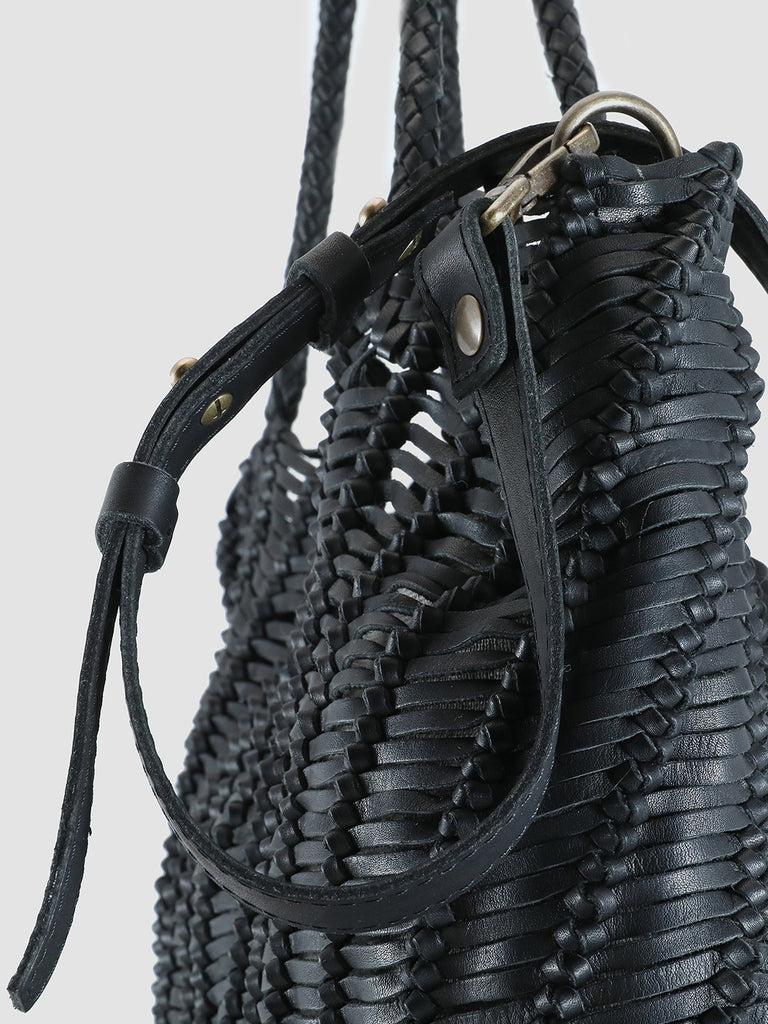 SUSAN 03 - Black Leather tote bag  Officine Creative - 2