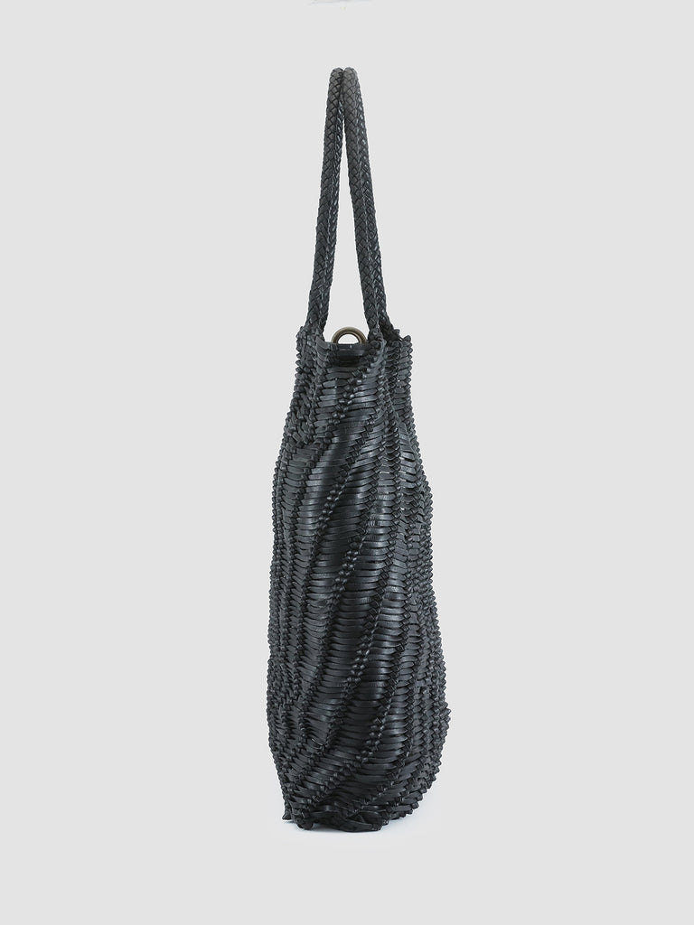 SUSAN 03 - Black Leather tote bag  Officine Creative - 3
