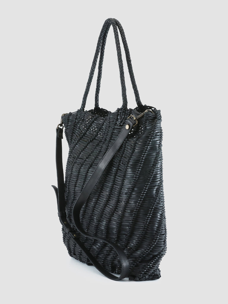 SUSAN 03 - Black Leather tote bag  Officine Creative - 4