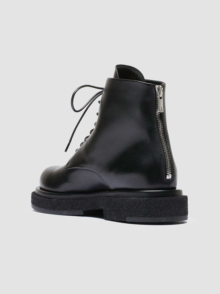 TONAL 101 - Black Leather Ankle Boots Women Officine Creative - 4