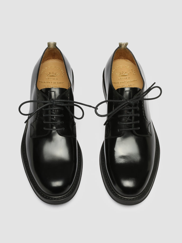 UNIFORM 003 - Derby in Pelle Nera