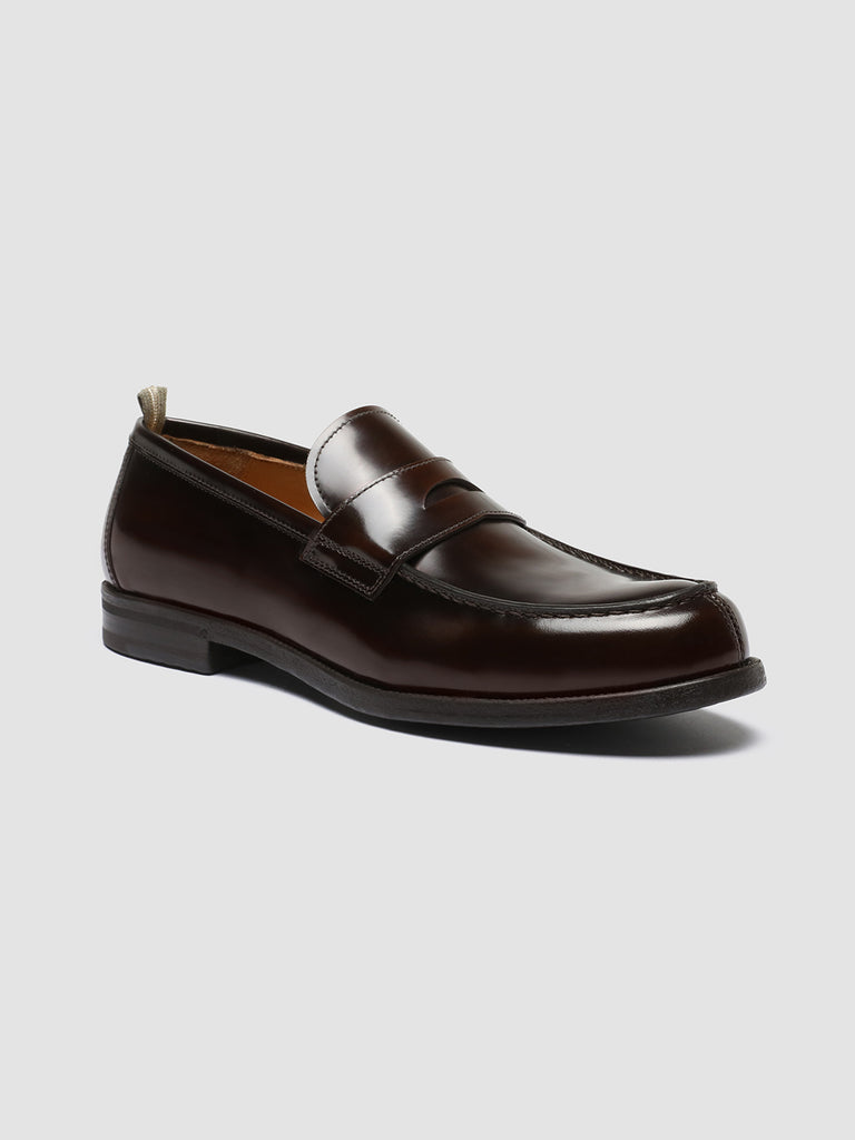 VINE 001 - Brown Leather Loafers Men Officine Creative - 3