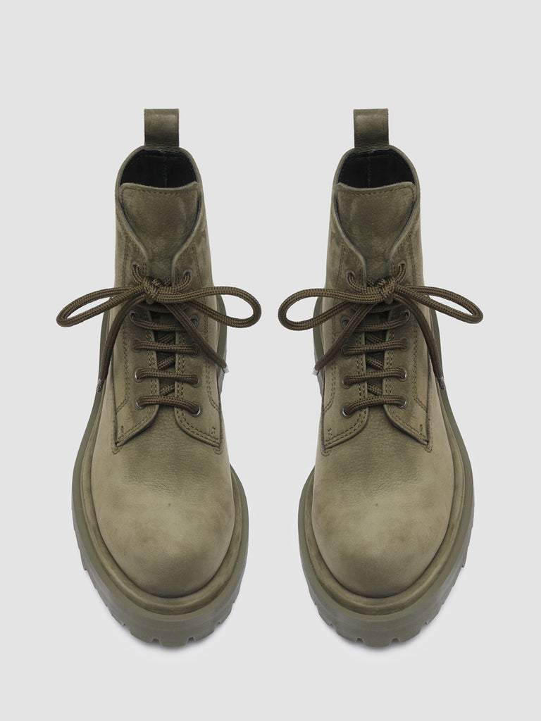 WISAL 021 - Green  Nabuk Ankle Boots Women Officine Creative - 2